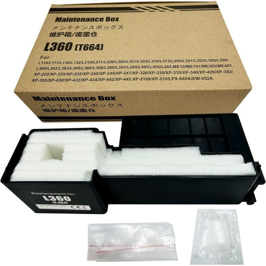 Epson Set Spugne Vaschetta Recupero Inchiostro Compatibile ET2500 ET2600 XP-225 XP-235 XP-320