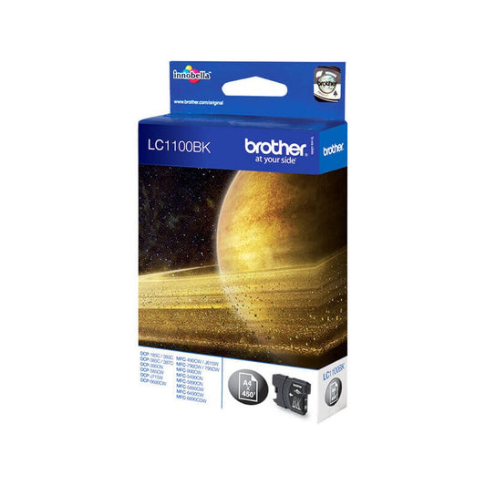 Cartuccia Originale Brother LC1100BK Bk Nero 450 Pagine