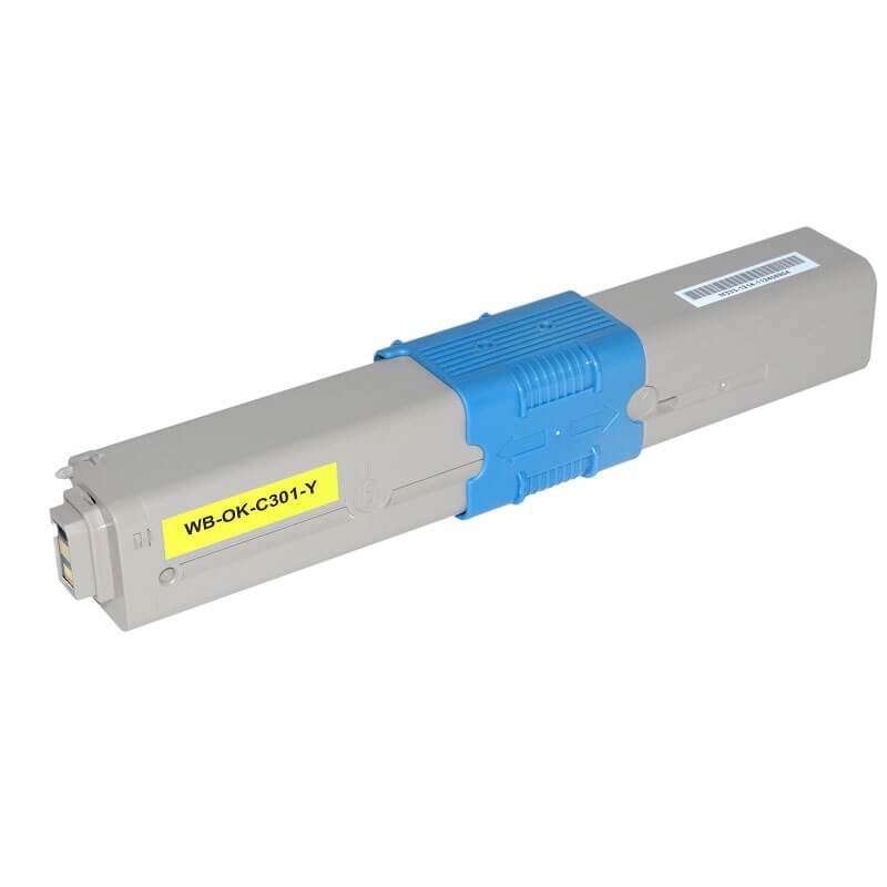 Toner Compatibile Oki C321 44973533 Y Yellow 1500 Pagine