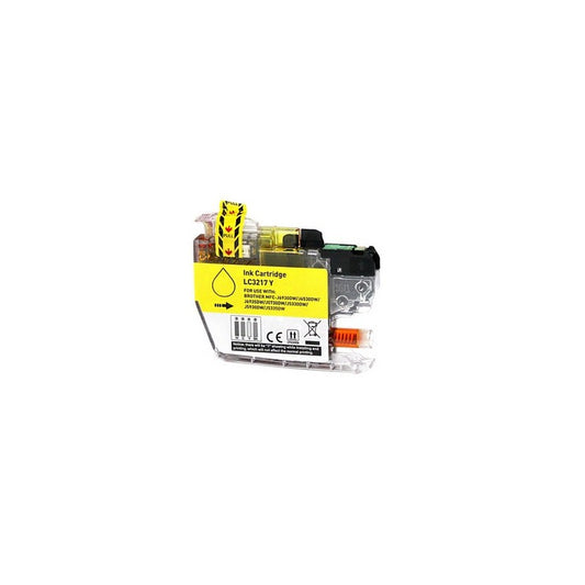 Cartuccia Compatibile Brother LC3217 Y Yellow Con Chip 550 Pagine