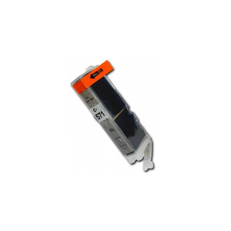 Cartuccia Compatibile Canon CLI-571 XL grey Grigio 0335C001 Con Chip