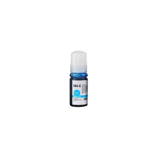 Inchiostro Compatibile Epson 104 C13T00P240 70ml C Ciano