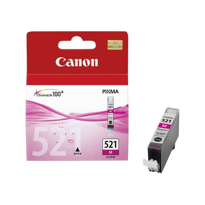 Canon CLI-521M 2935B001 Cartuccia Originale  M Magenta