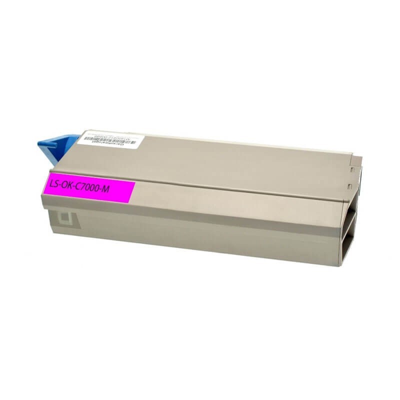 Toner Compatibile Oki C7000 41963006 C4 M Magenta 10000 Pagine