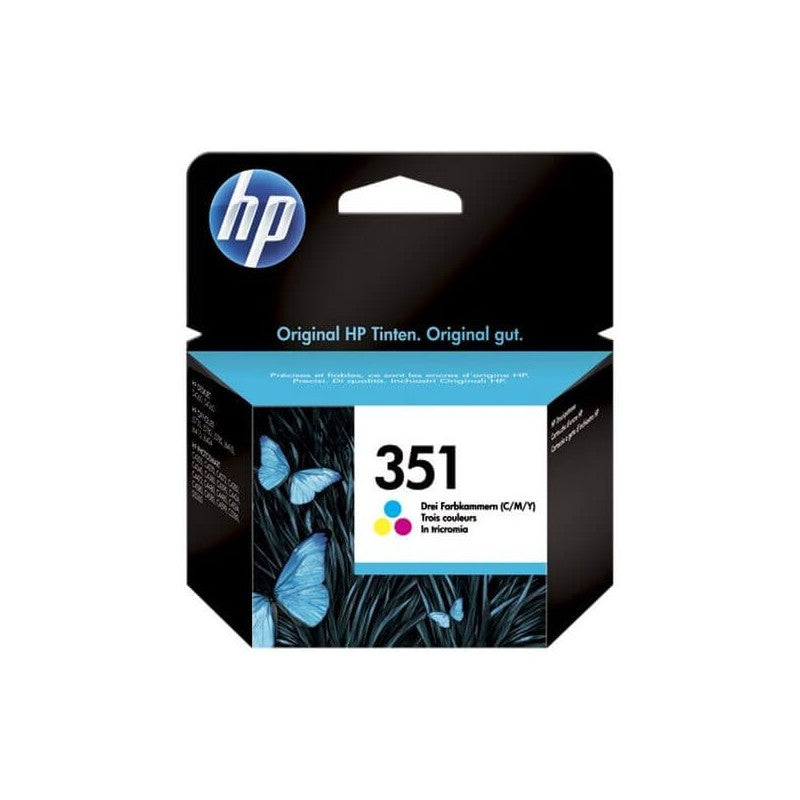 HP CB337EE 351 Cartuccia Originale Col Colore C M Y