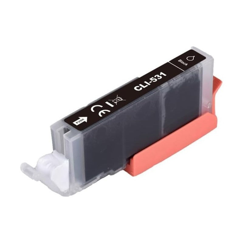 Cartuccia Compatibile Canon 6118C001 CLI-531 BK XL Nero Con Chip