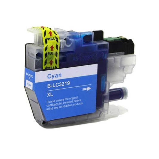 Cartuccia Compatibile Brother LC3219XL C Ciano Con Chip 1500 Pagine