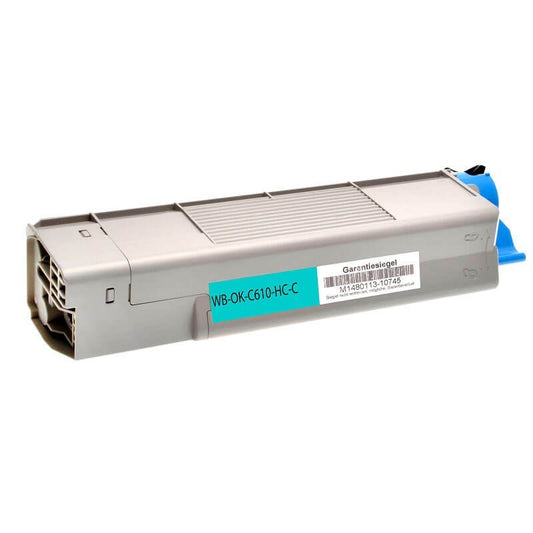 Toner Compatibile Oki C610 44315307 C Ciano 6000 Pagine
