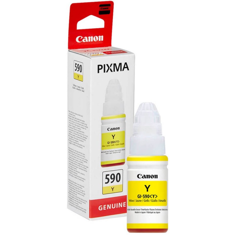 Canon 1606C001 GI590Y 70ml Inchiostro Originale Y Yellow 7000 Pagine