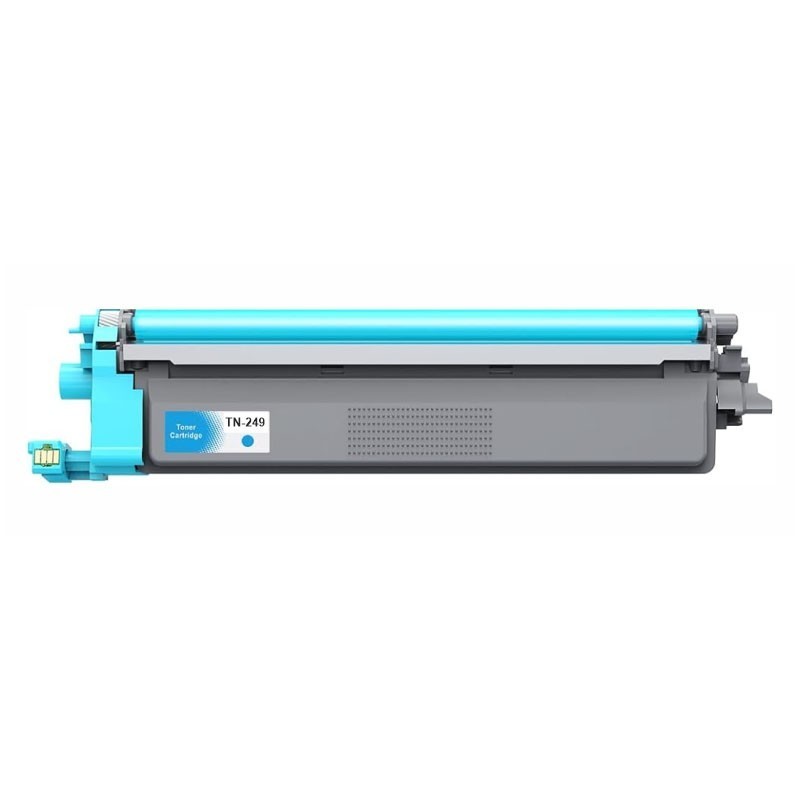 Toner Compatibile Brother TN-249 C Ciano 4000 Pagine Con Chip