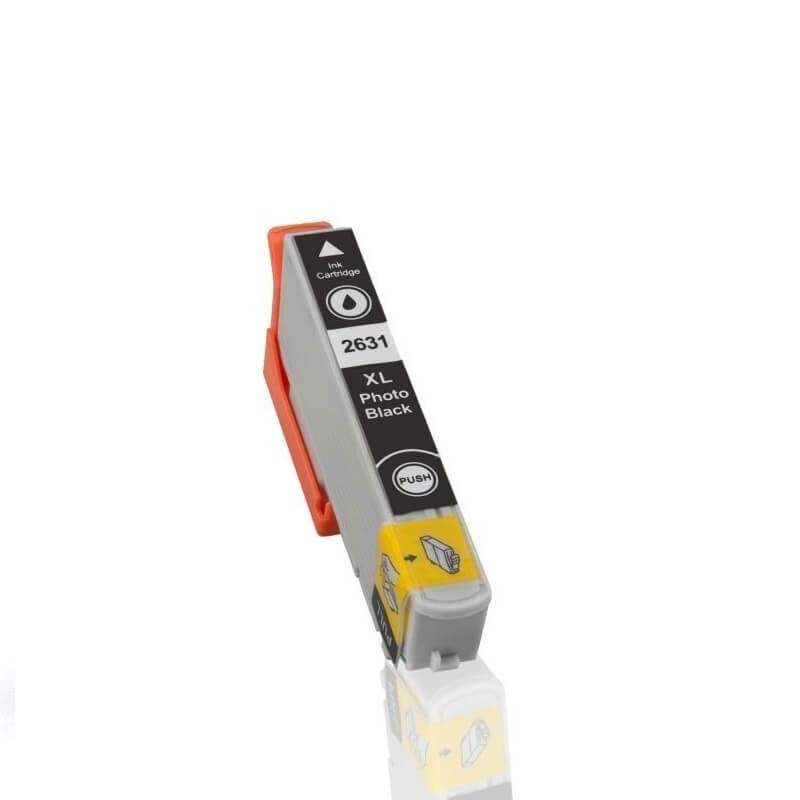 Cartuccia Compatibile Epson 26XL T2631 C13T26314010 Photo Bk