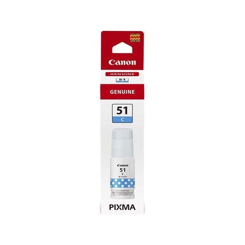 Canon GI-51C 4546C001 70ml Inchiostro Originale C Ciano 7700 Pagine