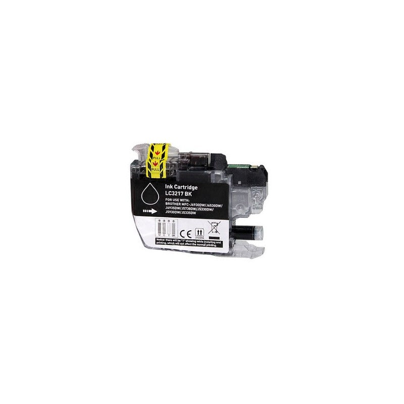 Cartuccia Compatibile Brother LC3217 BK Nero Con Chip 550 Pagine