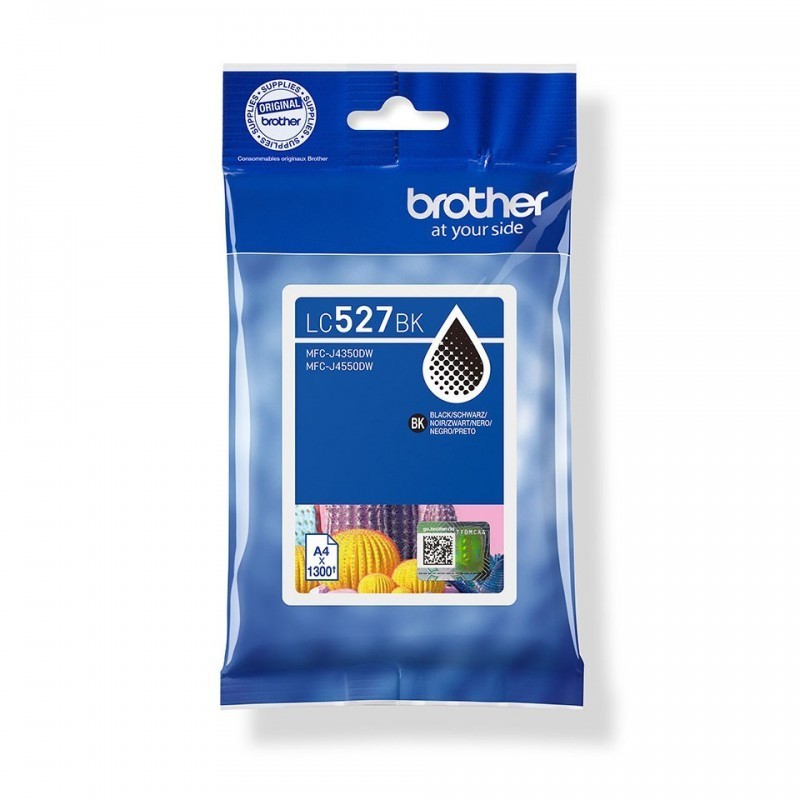 Cartuccia Originale Brother LC527BK Bk Nero 1300 Pagine