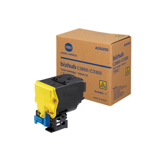 Konika Minolta A5X0250 TNP-48 Toner Originale Y Yellow