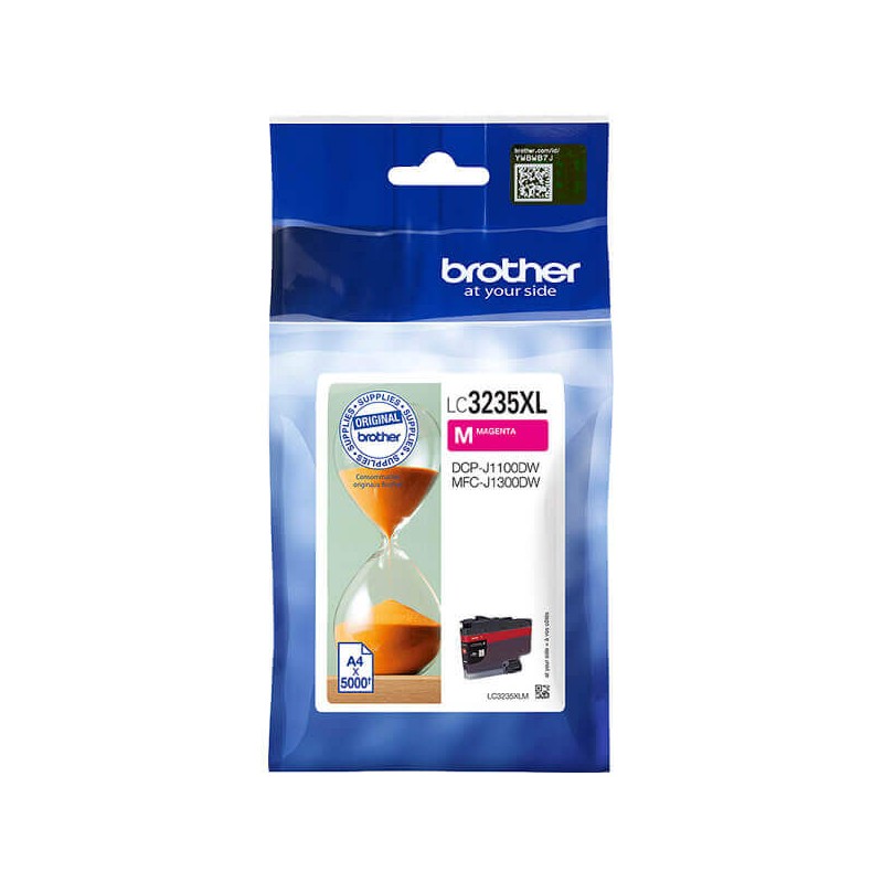 Cartuccia Originale Brother LC3235XLM M Magenta 5000 Pagine