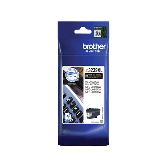 Cartuccia Originale Brother LC3239XLBK Bk Nero 6000 Pagine