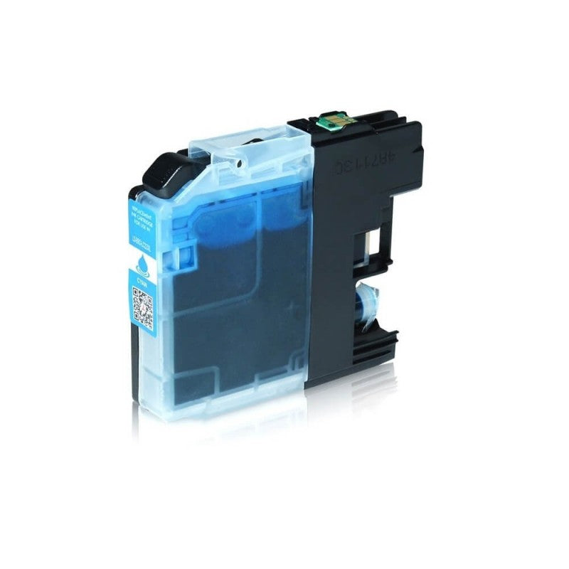 Cartuccia Compatibile Brother LC-221 LC-223 C Ciano Con Chip 10ml