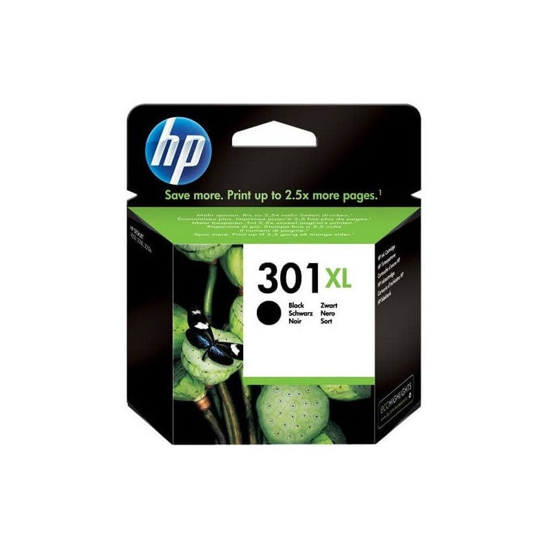HP CH563EE 301XL Cartuccia Originale Bk Nero