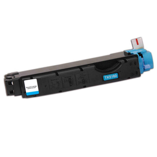 Toner Compatibile Kyocera TK5160C 1T02NTCNL0 C Ciano 12000 Pagine