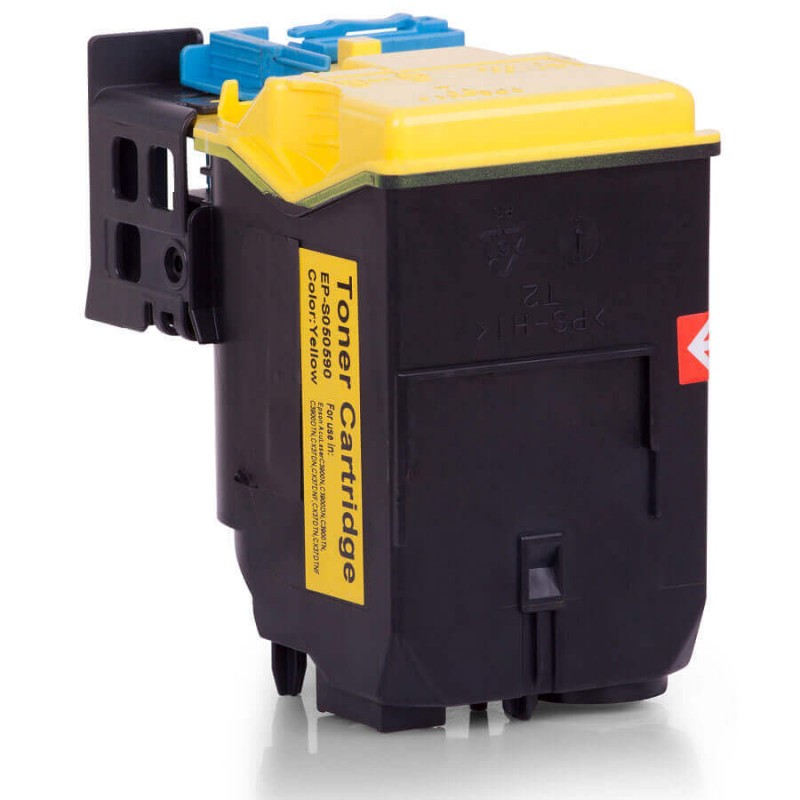 Toner Compatibile Epson C13S050747 0747 Y Yellow 8800 Pagine
