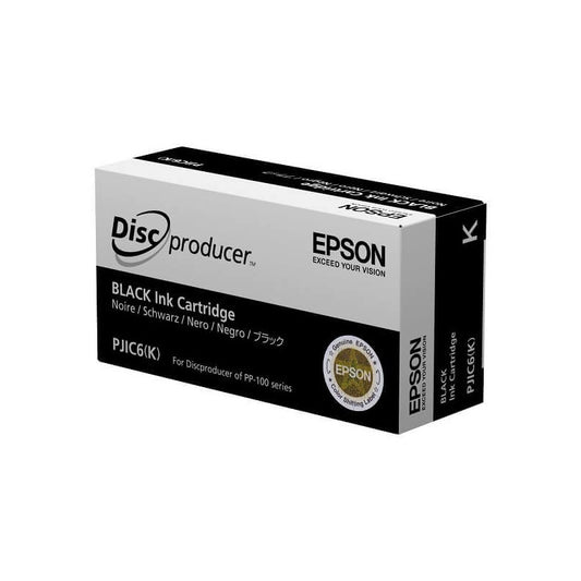 Epson C13S020452 S020693 PJIC6 Cartuccia Originale Bk Nero 26ML