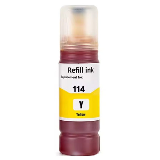 Inchiostro Compatibile Epson 114 C13T07B440 T07B440 Y Yellow 70ml