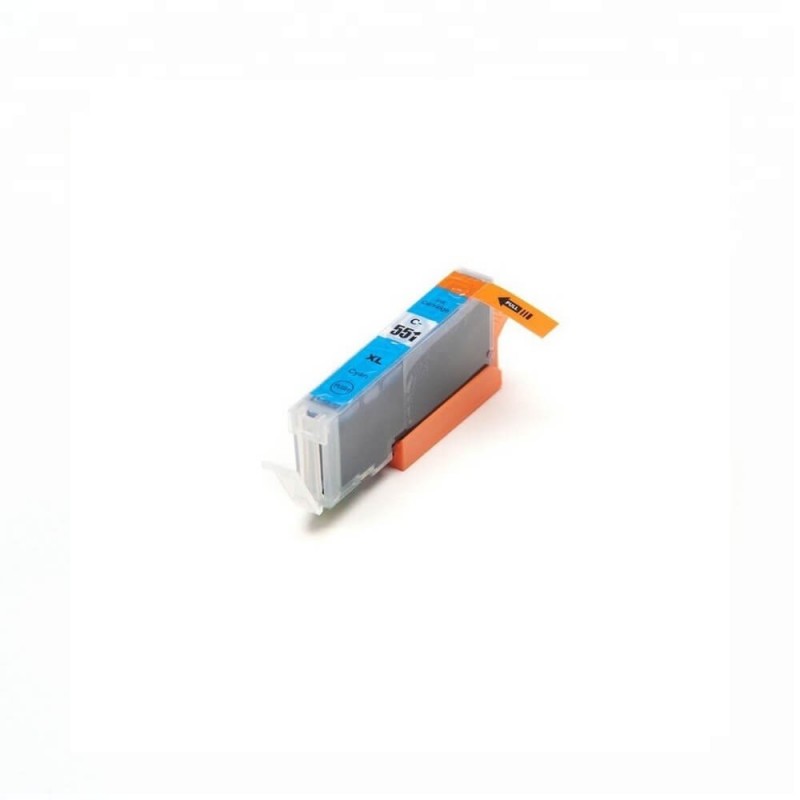 Cartuccia Compatibile Canon CLI-551 XL Ciano 6444B001 Con Chip