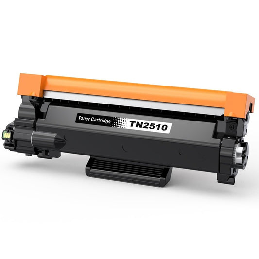 Toner Compatibile Brother TN-2510XL TN-2510 BK 3000 Pagine CON Chip