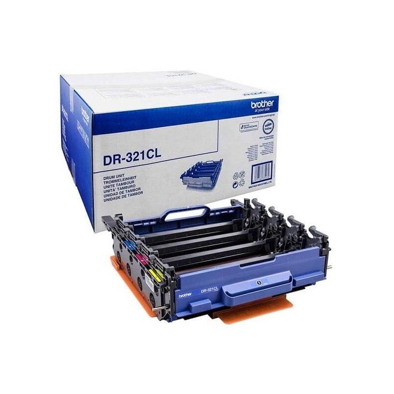 Drum Originale Brother DR-321CL DR321 Bk C M Y 25000 Pagine