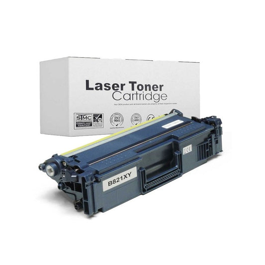 Toner Compatibile Brother TN-821XLY TN821XLY Y Yellow 9000 Pagine
