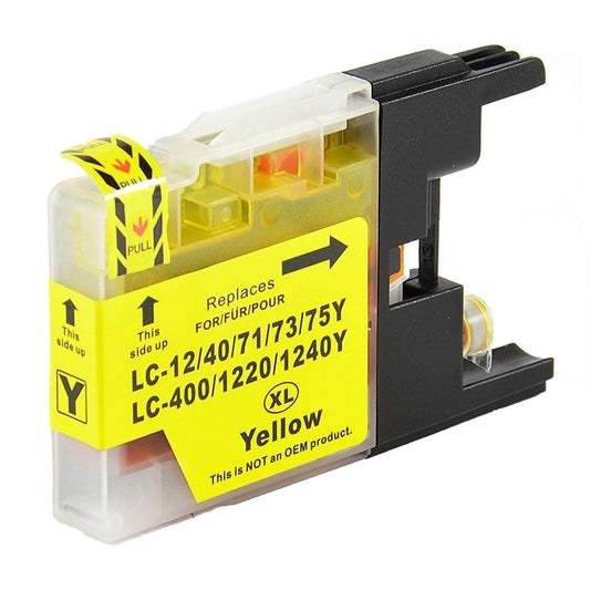 Cartuccia Compatibile Brother LC-1220 LC-1240 Y Yellow 10ml