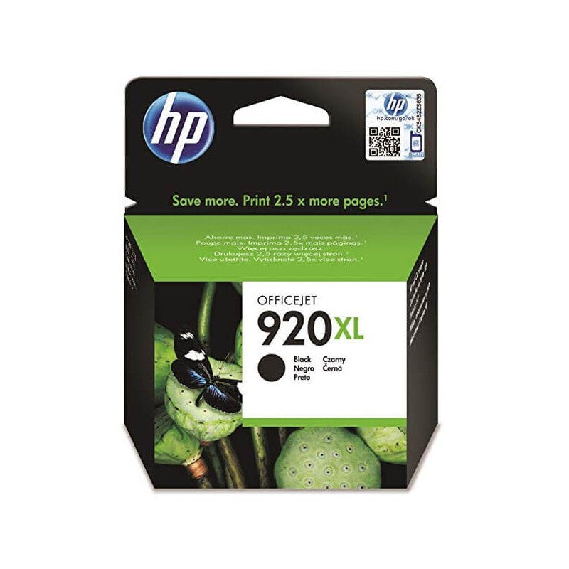 HP CD975AE 920XL Cartuccia Originale Bk Nero