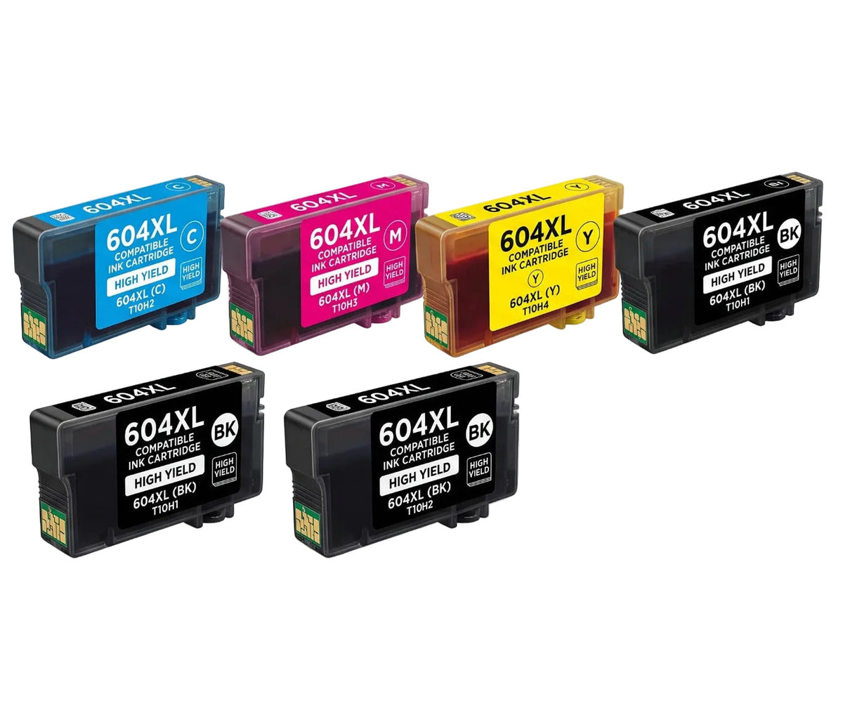 Epson 604XL Kit 6 Cartucce Compatibili BK C M Y