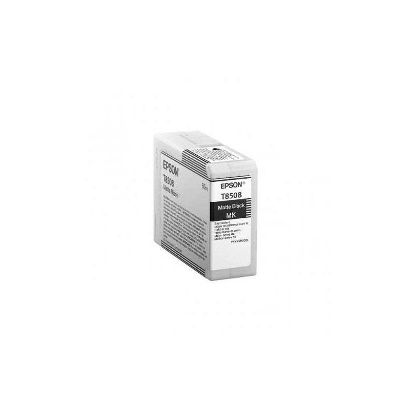 Epson C13T850800 T8508 Cartuccia Originale Matte Bk Nero