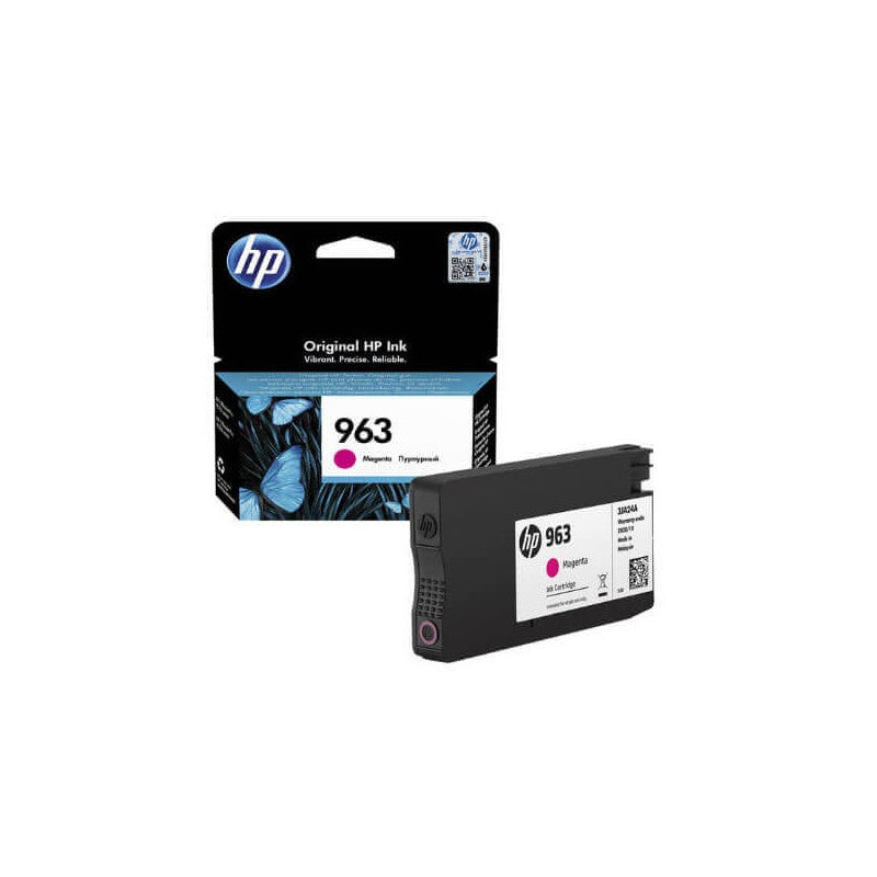 HP 3JA24AE 963 Cartuccia Originale M Magenta