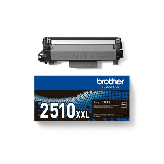 Brother TN2510XXL TN-2510 XXL Toner Originale BK Nero 5000 Pagine