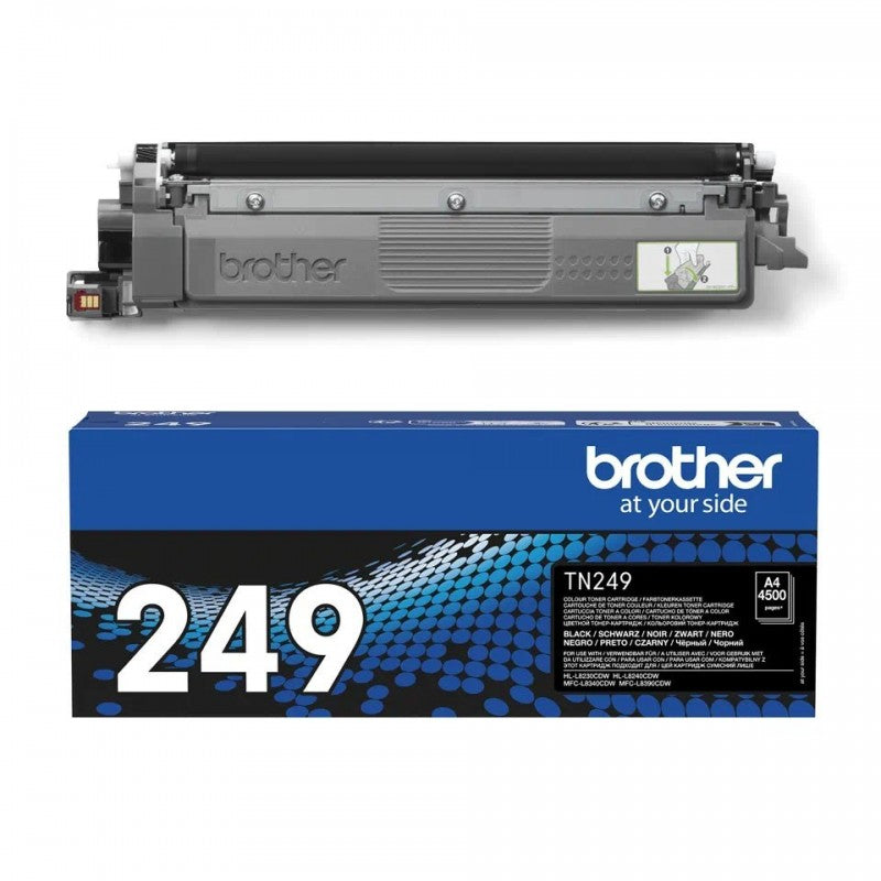 Brother TN249BK TN-249 Toner Originale BK Nero 4500 Pagine