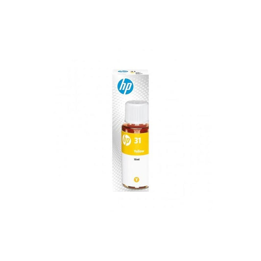 HP 31 1VU28AE 1VUV28AE Inchiostro Originale Y Yellow 70ml 8000 Pagine