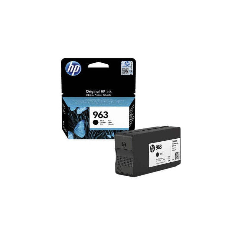 HP 3JA26AE 963 Cartuccia Originale Bk Nero