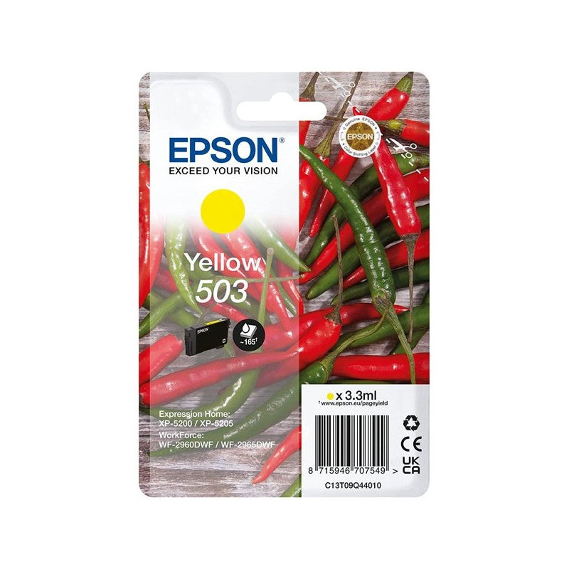 Epson C13T09Q44010 503 Cartuccia Originale Y Yellow 165 Pagine