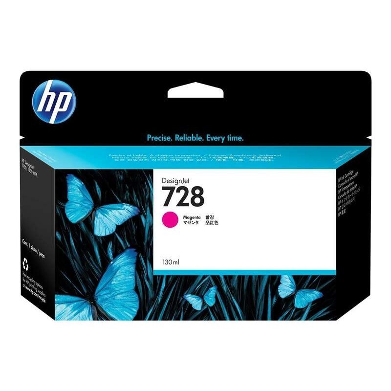 HP 728 F9J66A Cartuccia Origina M Magenta