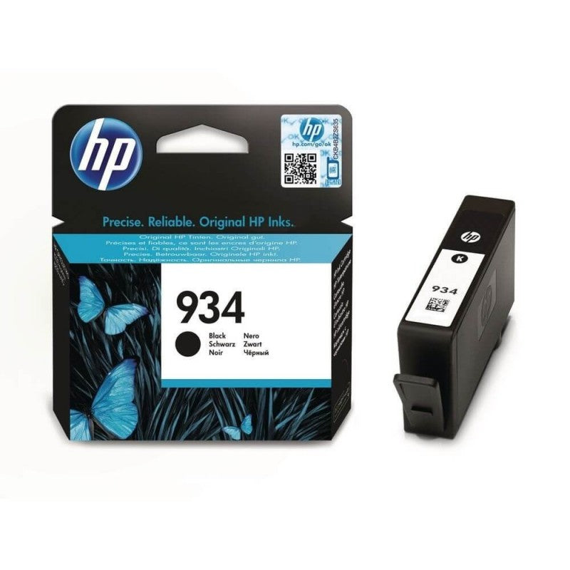 HP C2P19A 934 Cartuccia Originale Bk Nero