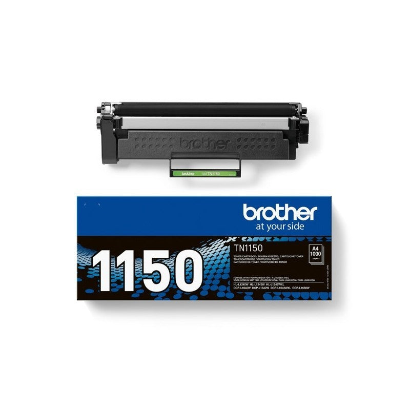 Brother TN-1150 Toner Originale Bk Nero 1000 Pagine