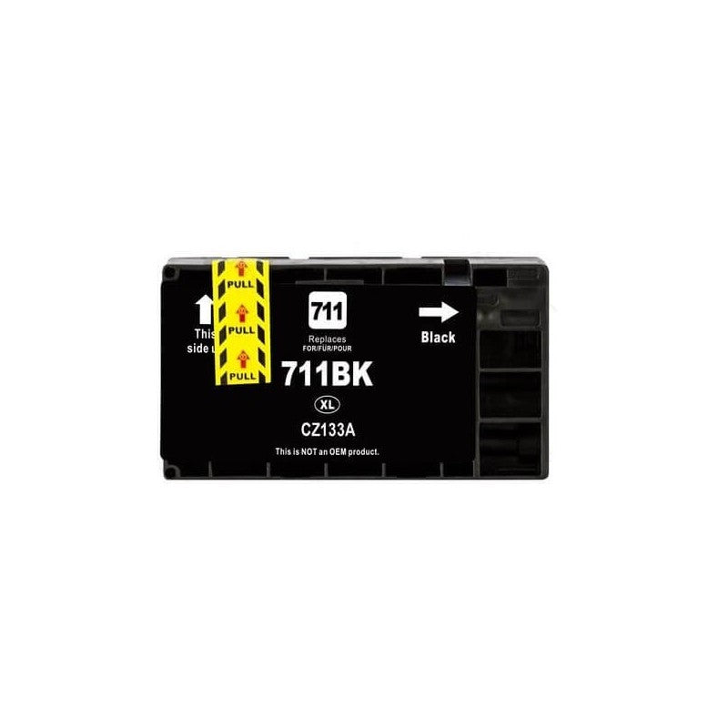 Cartuccia Compatibile HP CZ133A 711 Bk Nero 80ml