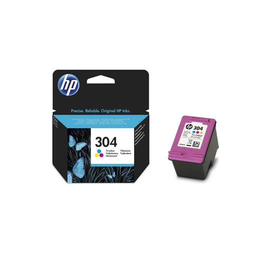 HP N9K05AE 304 Cartuccia Originale Colore cmy 2ml 100 Pagine