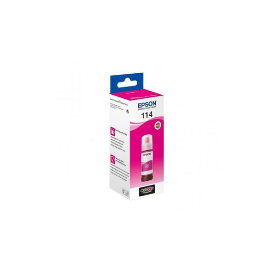 Epson 114 C13T07B340 T07B340 Inchiostro Originale M Magenta 70ml 6200 Pagine