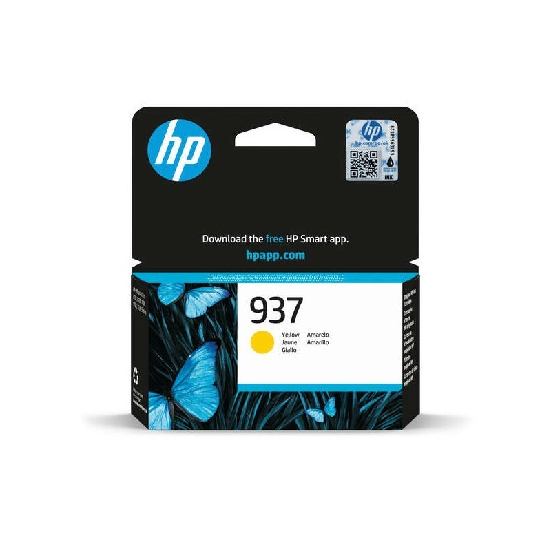 HP 4S6W4NE 937 Cartuccia Originale Y Yellow