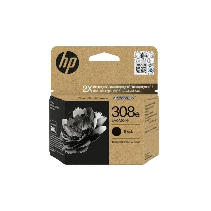 HP 7FP22UE 308e Cartuccia Originale BK Bk Nero 320 Pagine