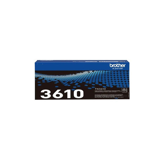 Brother TN3610 TN-3610 Toner Originale BK Nero 18000 Pagine